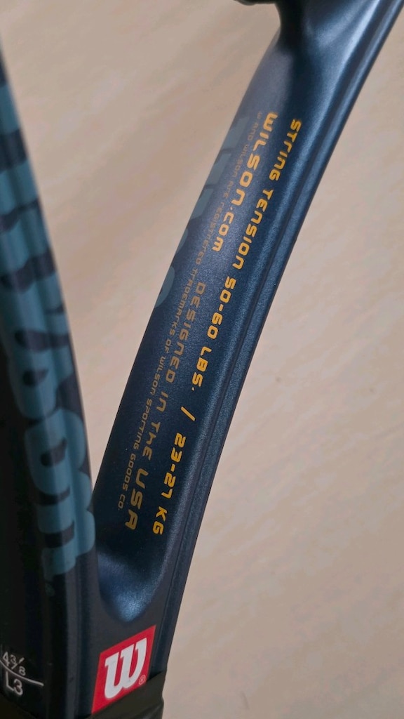 Wilson US open L3 yetişkin 27 inç tenis raketi - 6