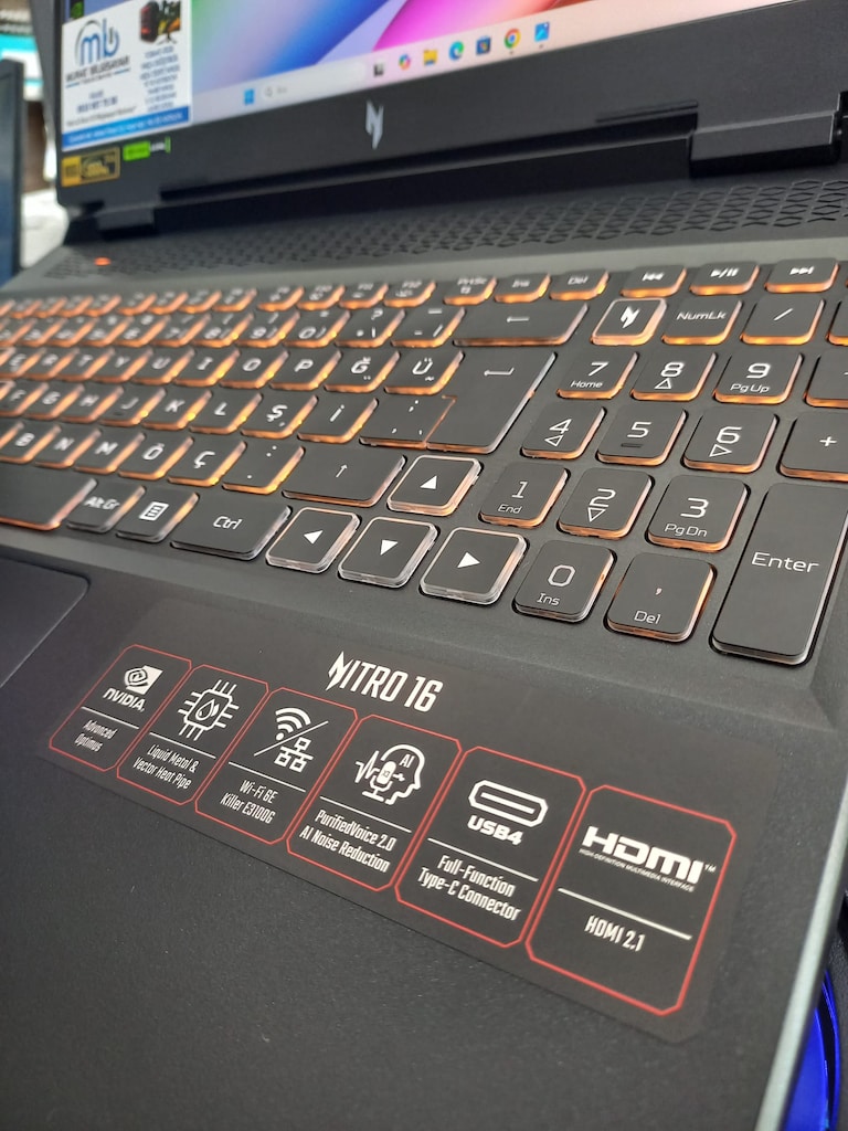 HATASIZ!!! ACER NİTRO RYZEN 7 8845HS 16 GB RAM DDR5 RTX 4060 - 13