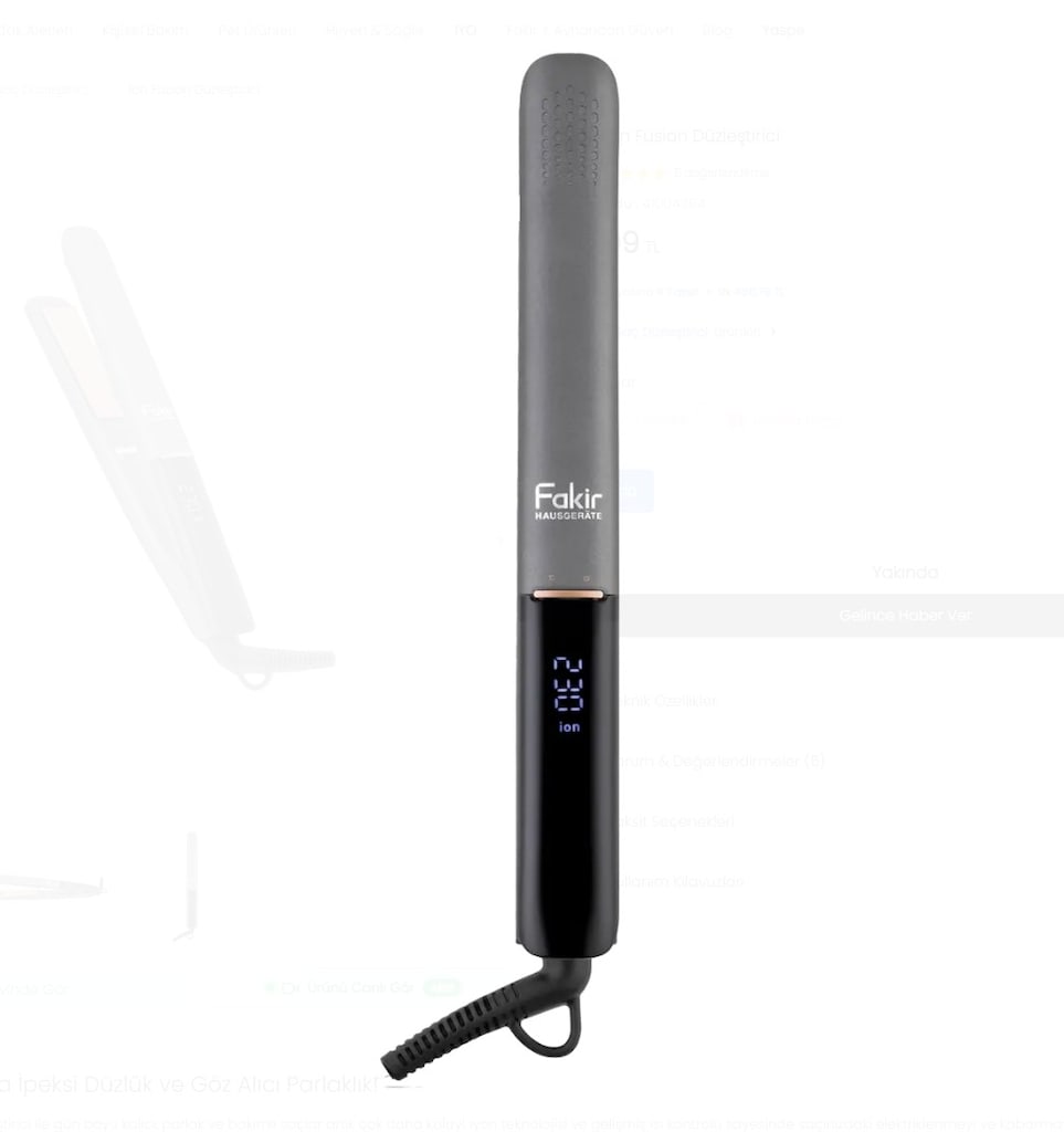 Fakir Ion Fusion Düzleştirici - 3