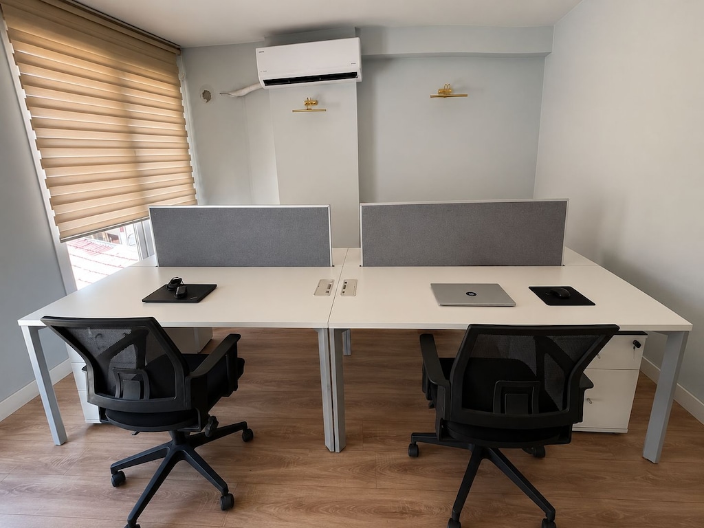 4 Kişilik Workstation Ofis Çalışma Grubu - 5
