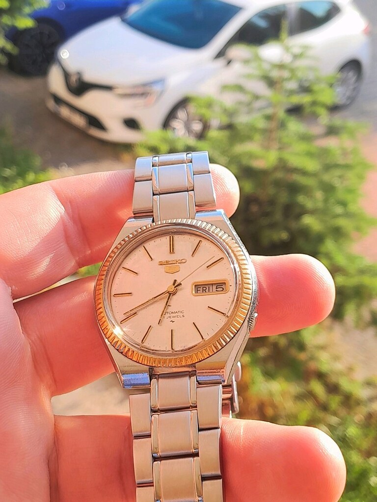 ALTIN KAPLAMA ROLEX BEZEL SEİKO OTOMATİK 7019 KOLEKSİYONLUK - 16