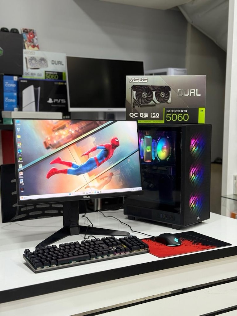 24 AY GARANTİLİ SIFIR MASAÜSTÜ BİLGİSAYAR İNTEL ULTRA 5~ ASUS RTX 5060 - 5