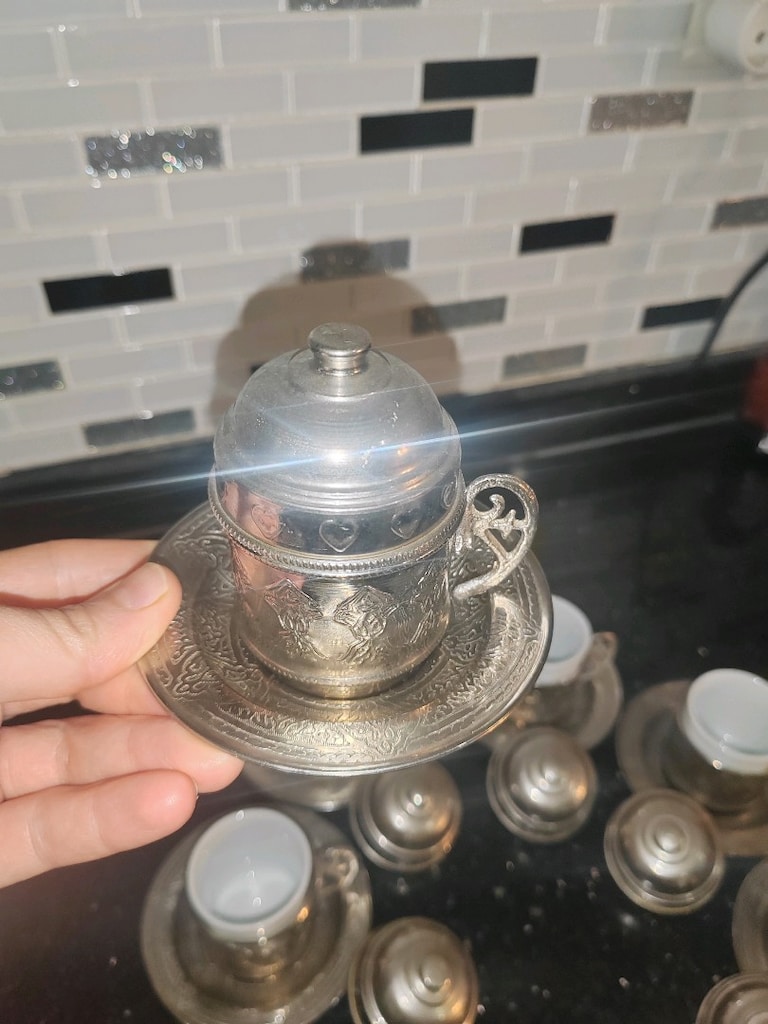 Otantık fincan seti - 7