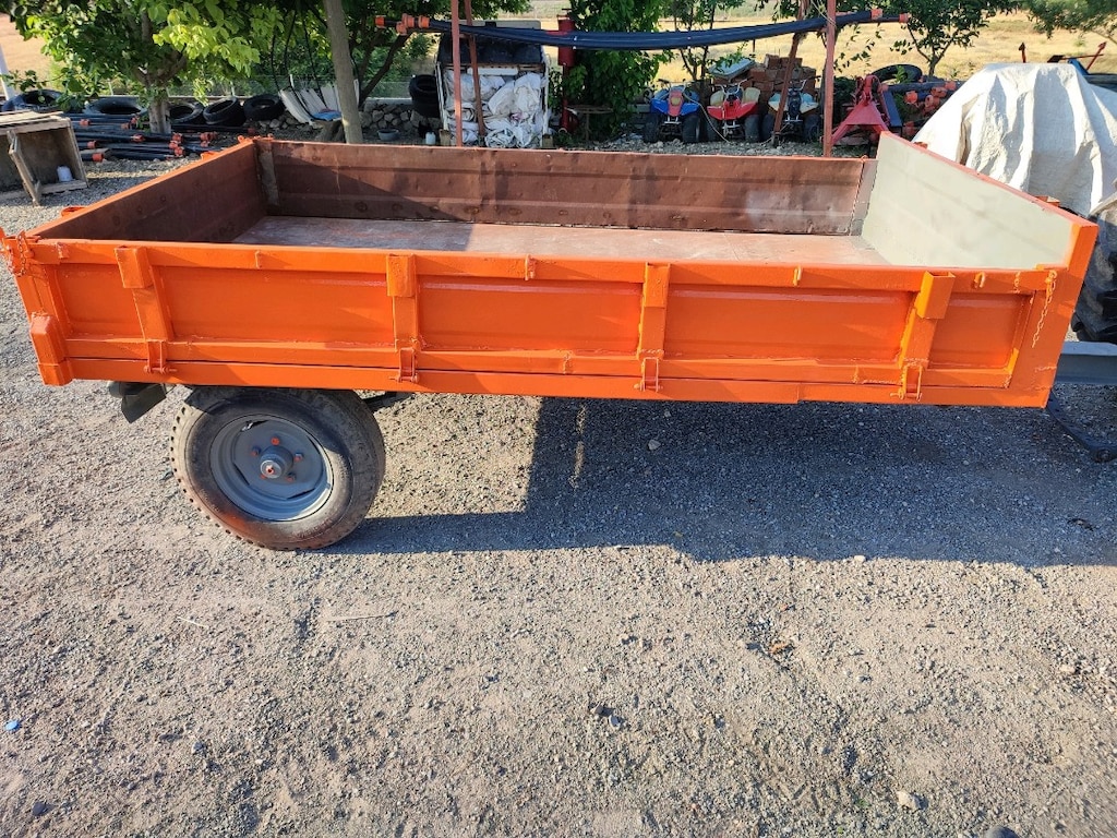 Römork dampersiz büyük boy iki teker - 6