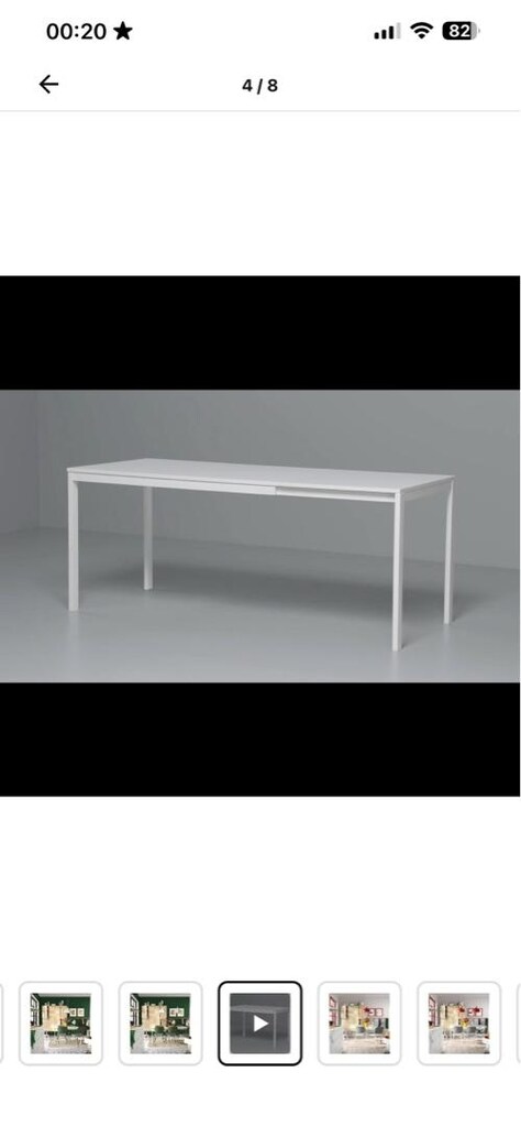 ikea VIHALS açılır yemek masası - 2