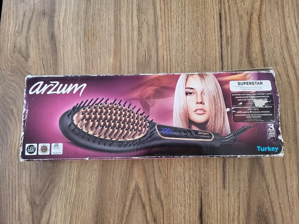 ARZUM AR5038 SÜPERSTAR SAÇ DÜZLEŞTİRİCİ TARAK - 9