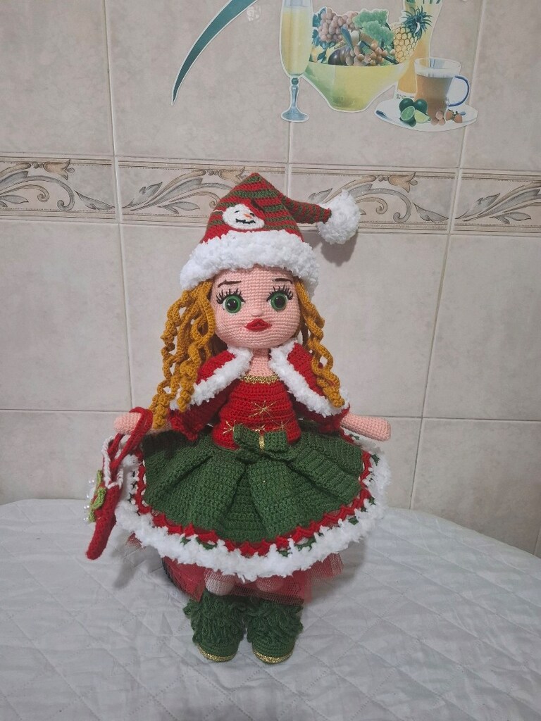 Noel Kiz Amigurumi - 2