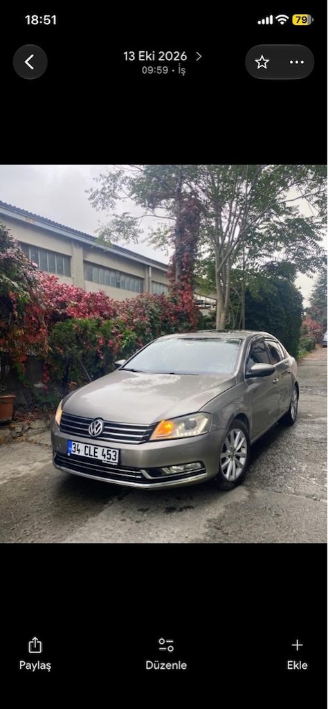 2013 Passat 2.0 TDİ Oto. DSG Highline 140 HP K.Isıtma Sunroof - 5