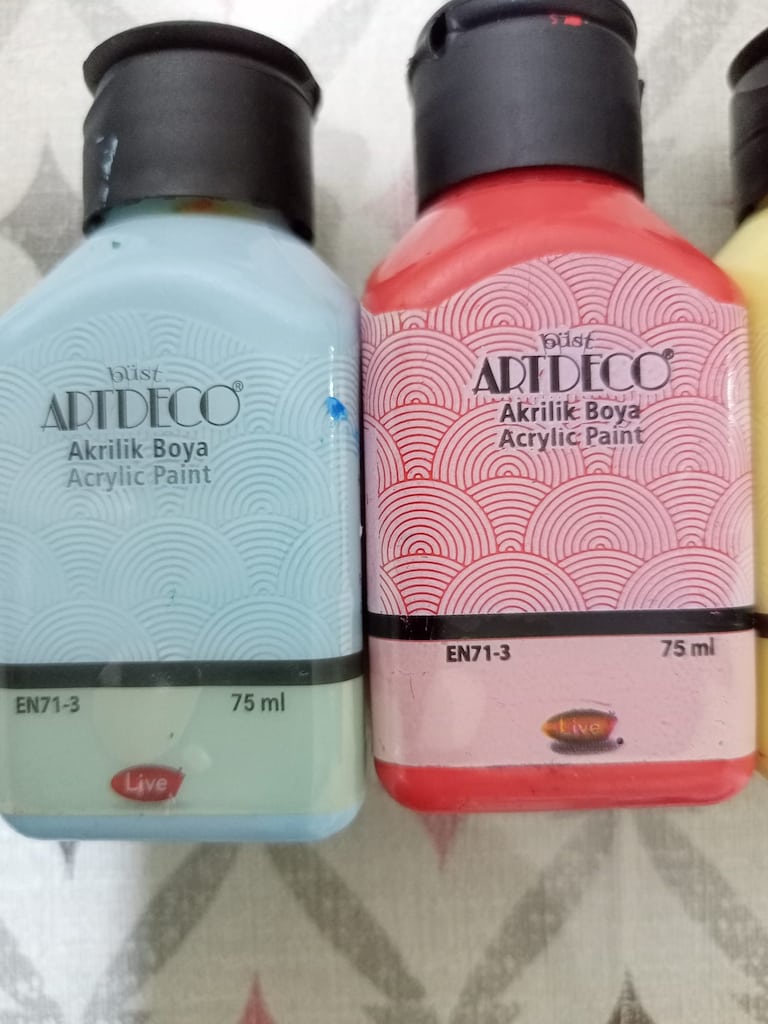 Artdeco Akrilik Sanatsal Hobi Boyası 75ml - SIFIR - 2