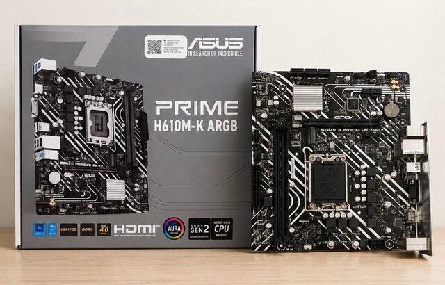 Asus prıme h610m-k argb anakart