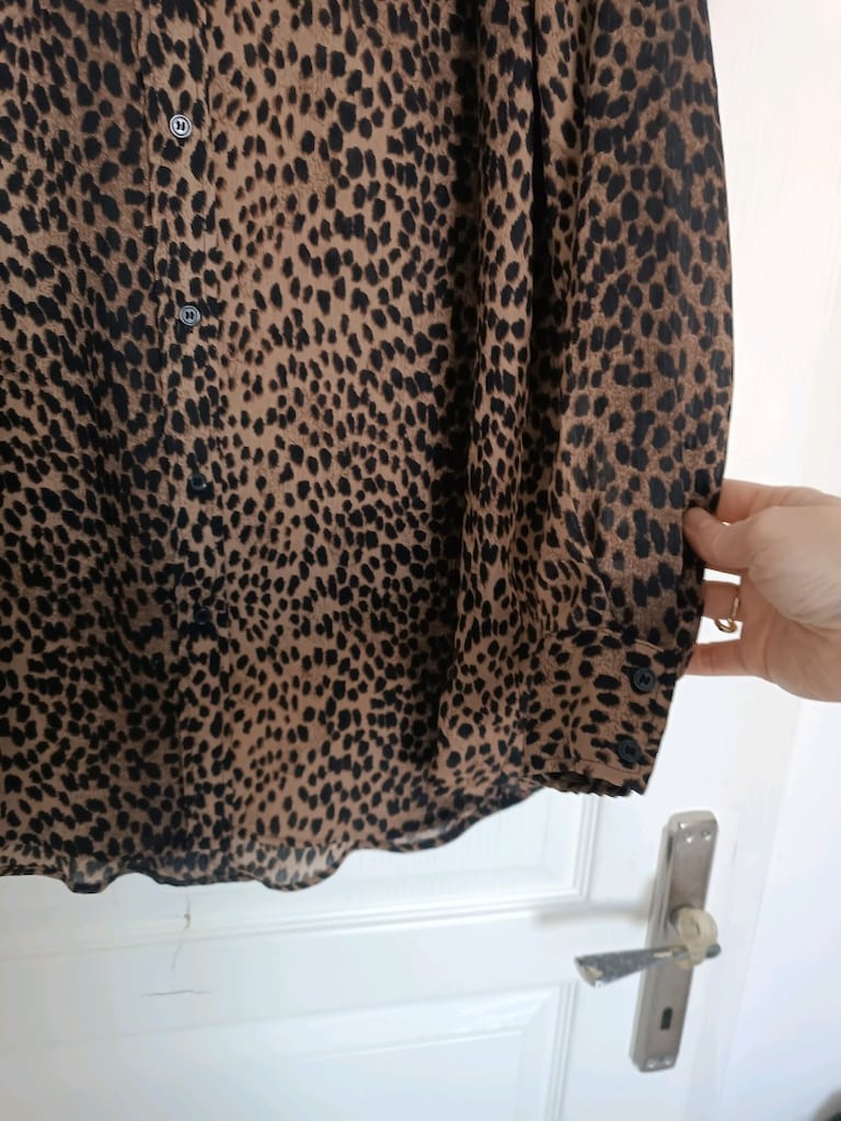 H&M şifon tunik gömlek — görsel 3/5