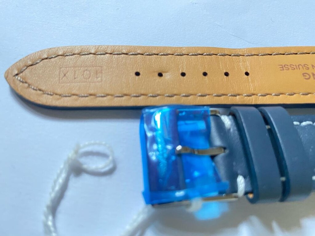 Breitling 24 mm lacivert kordon tokalı - 13