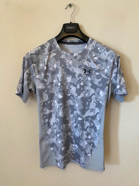 under armour heat gear kamuflaj compeession antrenman fitness üstü