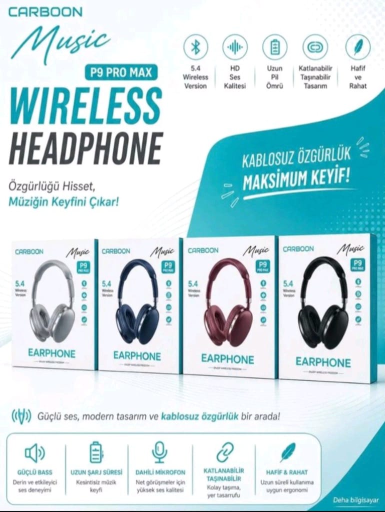 Carboon P9 Bluetooth Kulaklık - 2