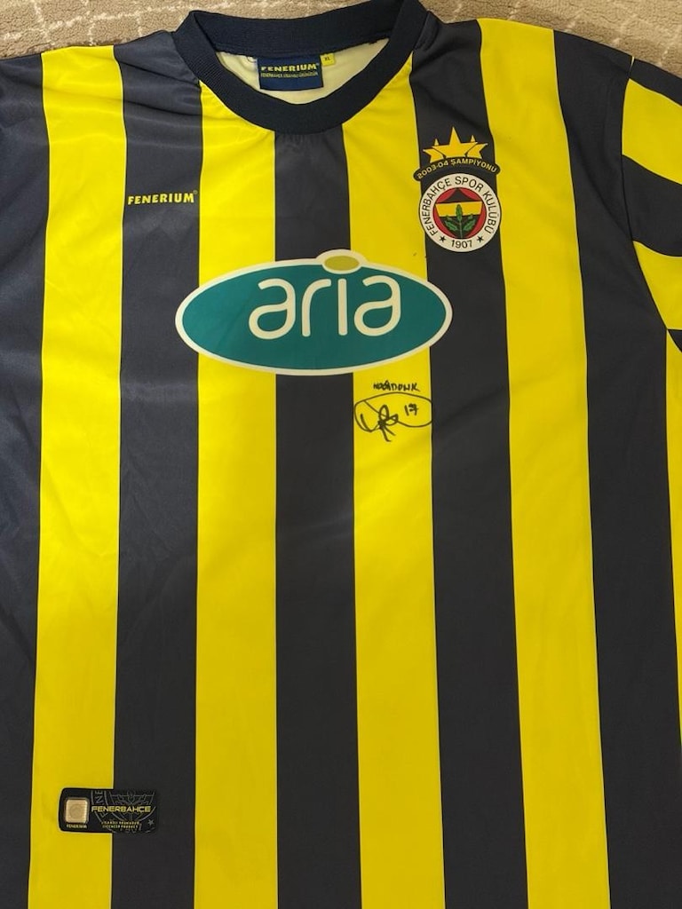 İmzalı Pierre Van Hooijdonk forması - 4