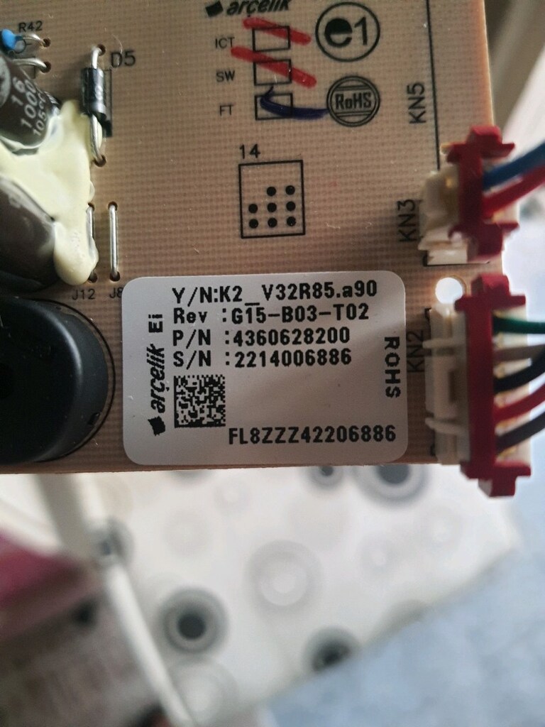 Arçelik No frost 5220 Nh yedek parça - 3