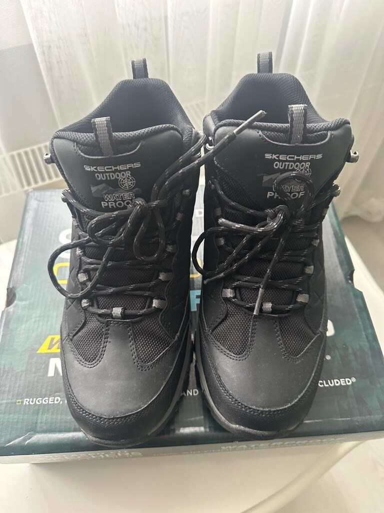 41,5 NUMARA SKECHERS 66283/BLK SELMEN -TELAGO BLACK WATERPROOF