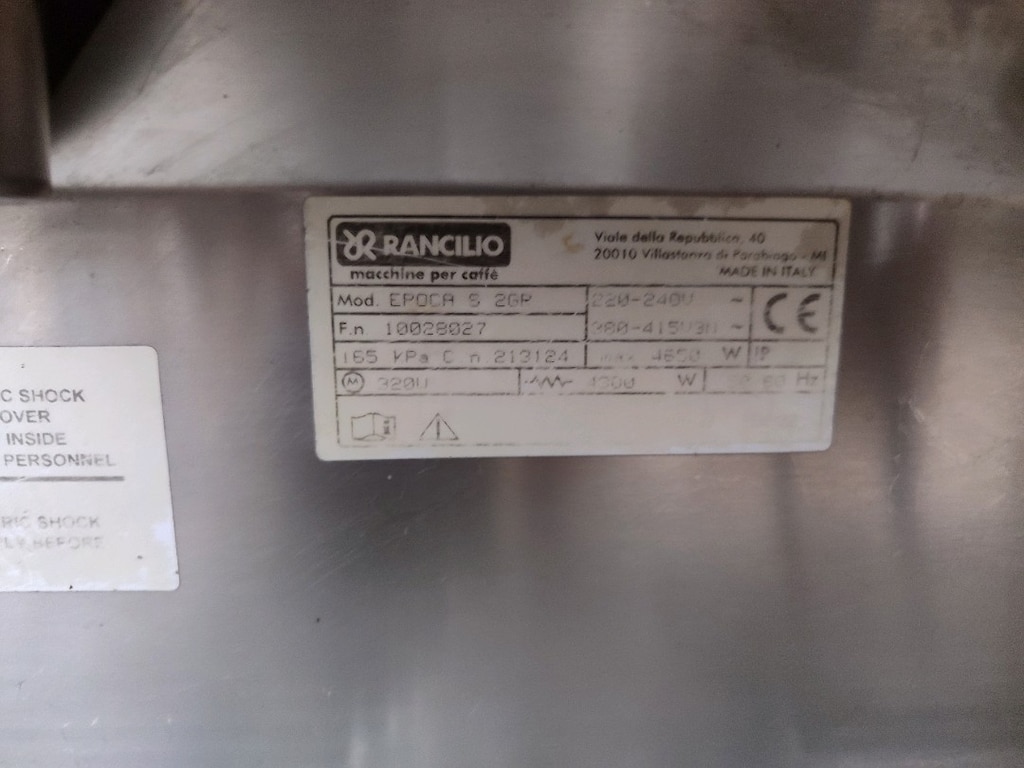 Rancilio Epoca 2 Gruplu Endüstriyel Espresso Makinesi (Temiz/Bakımlı) - 7