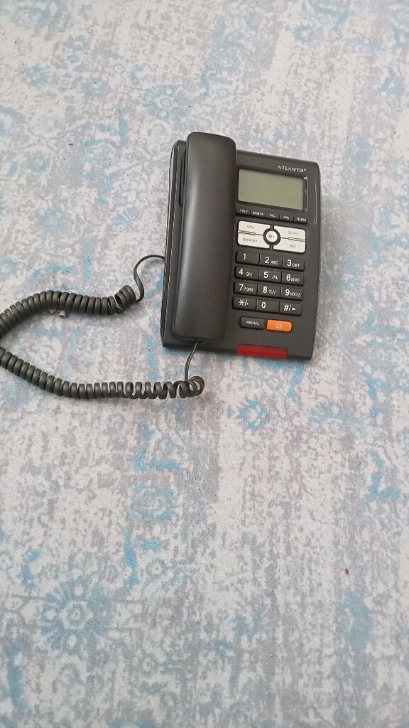 Atlantis marka üç adet kalem pille çalışan sabit hatlı telefon - 2
