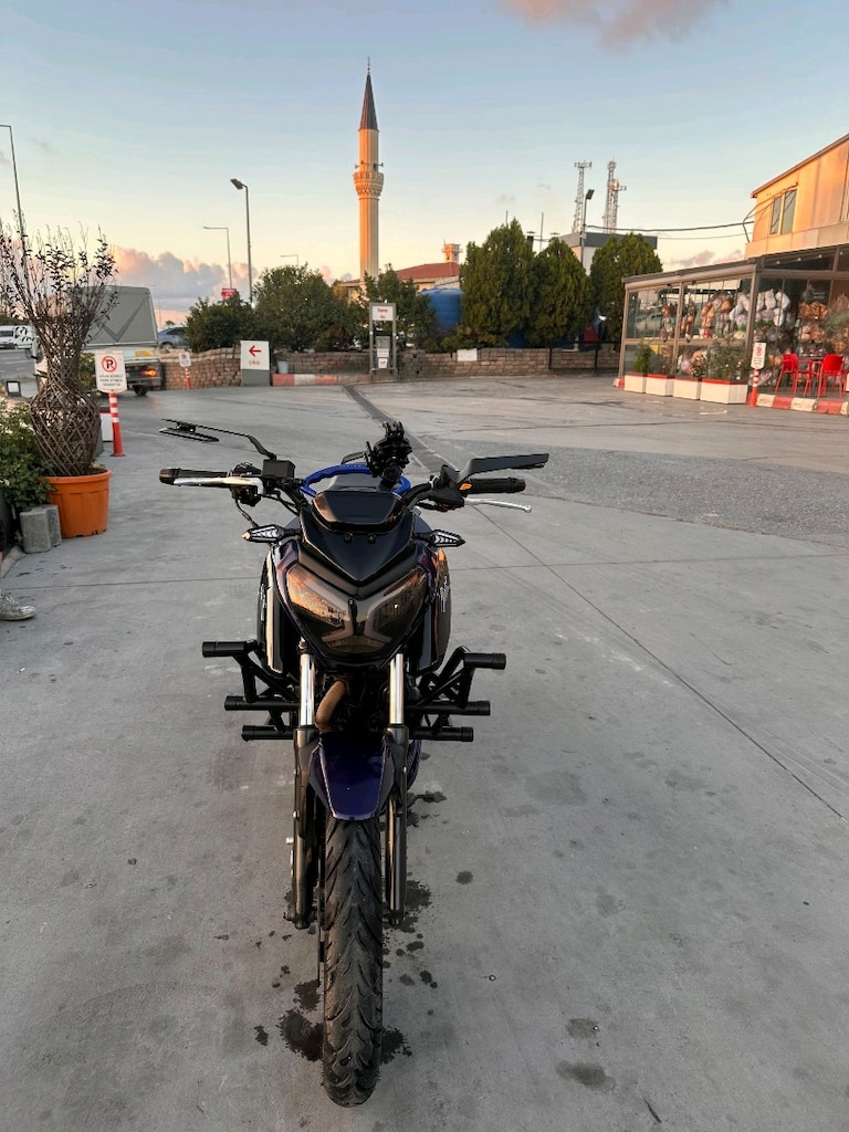 Sorunsuz mekanik tertemiz rider 18.500 km’de motorun ekstraları ön kor - 3