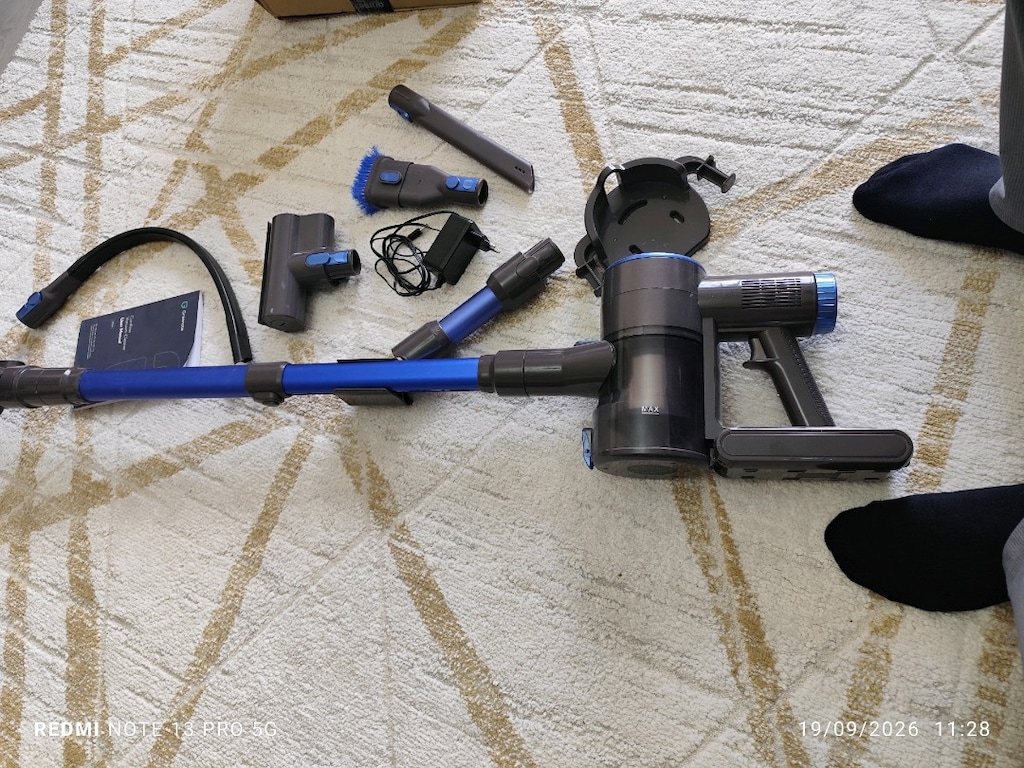 greenote gsc60 süper çekim güçlü şarjlı süpürge - 6