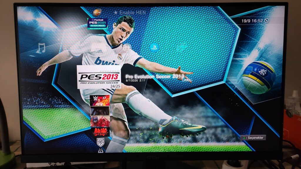 PS3 Slim 500 GB, 43 Popüler Oyunlu, Çift Kollu Sorunsuz Tertemiz - 4