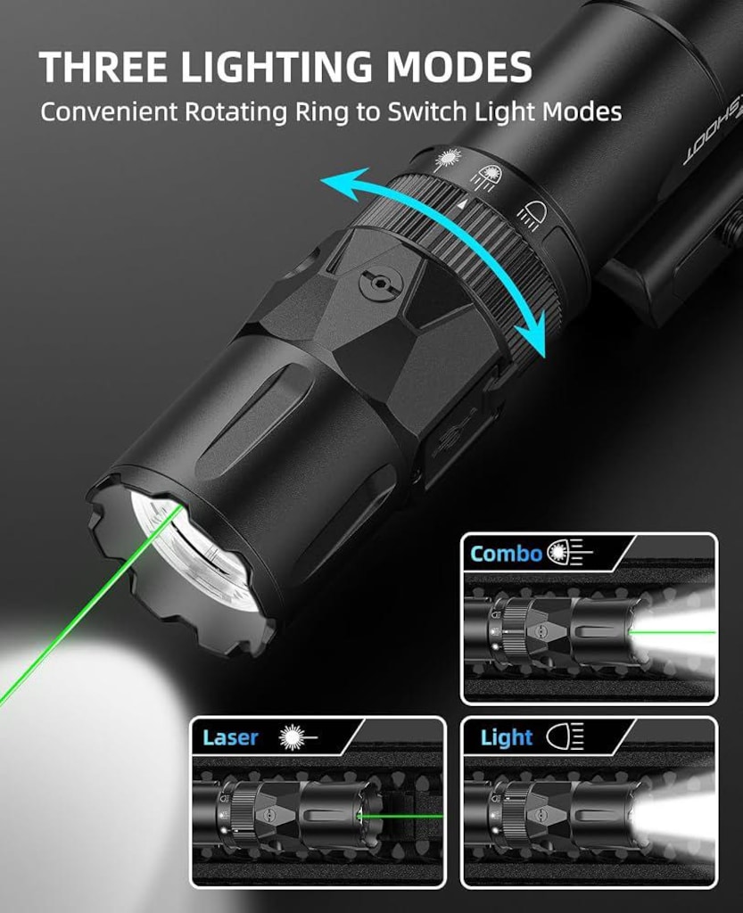Ezshoot Lazer Fener Kombo Olight Odin Muadili - 4
