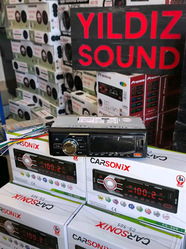Oto Teyp Bluetooth Usb Aux Radio Sifir - 6