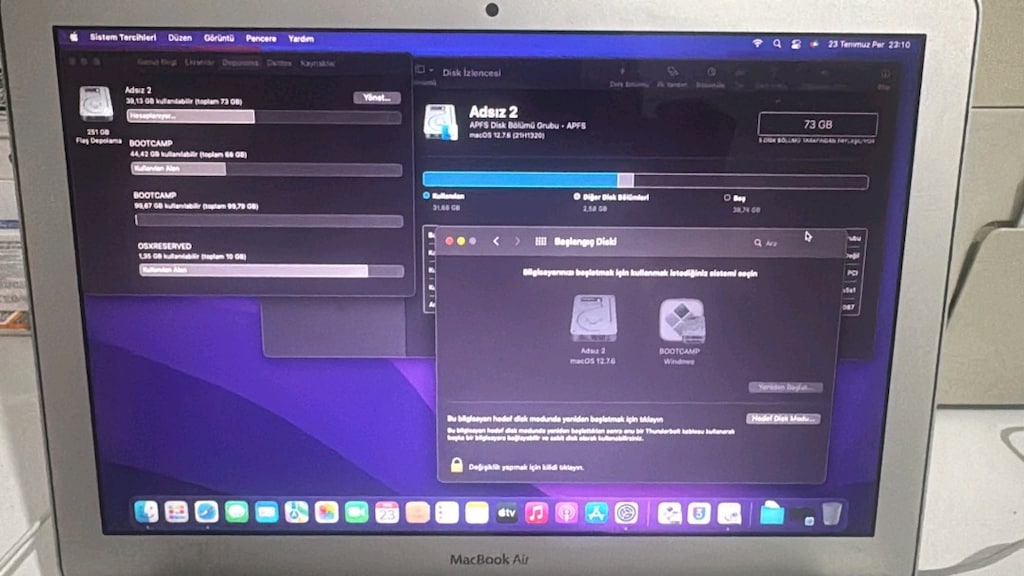 Macbook Air 2015 Monterey Takaslı - 9