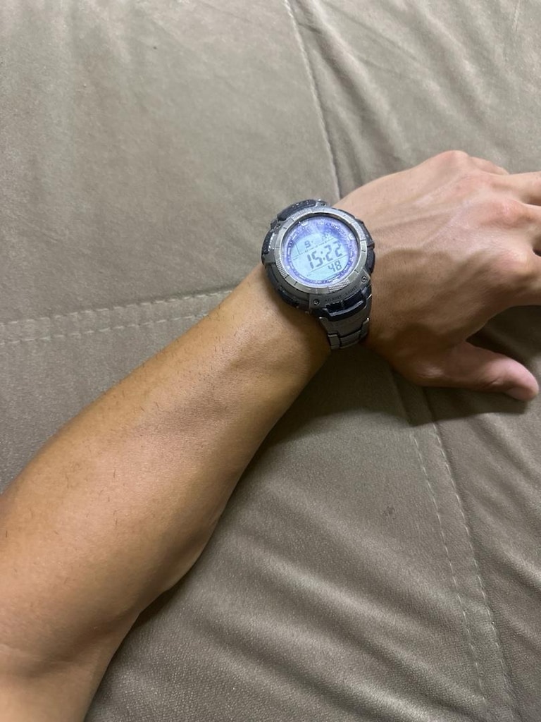 Casio protrek prg 80t titanium kasa - 5
