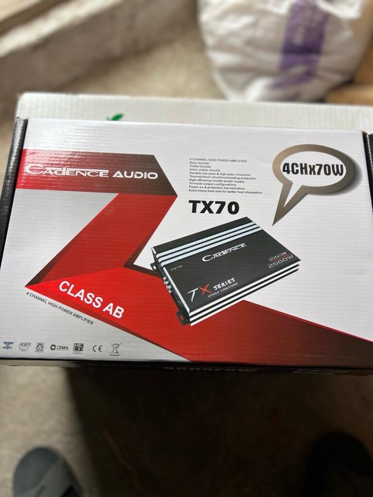 anfi caddence kanal başı 70 rms 2500 wat - 5