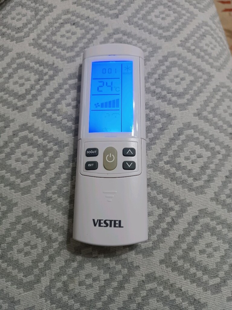 VESTEL SEG REGAL KLİMA KUMANDASI ORJİNAL - 2