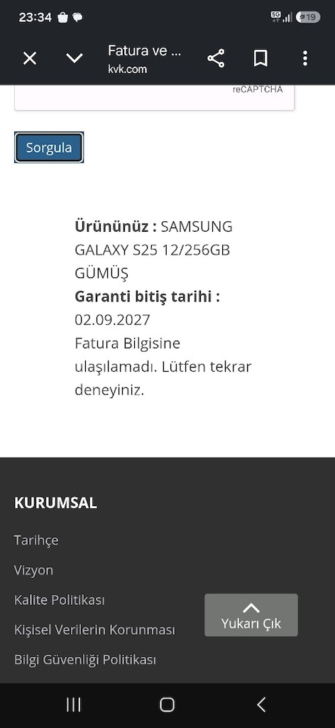 samsung galaxy s25 256 tr - 6
