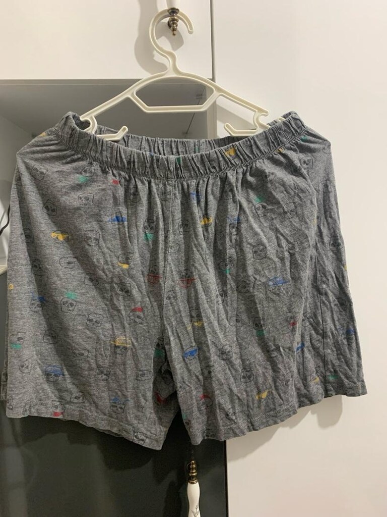 Zara Kids kuru kafa desenli şort unisex