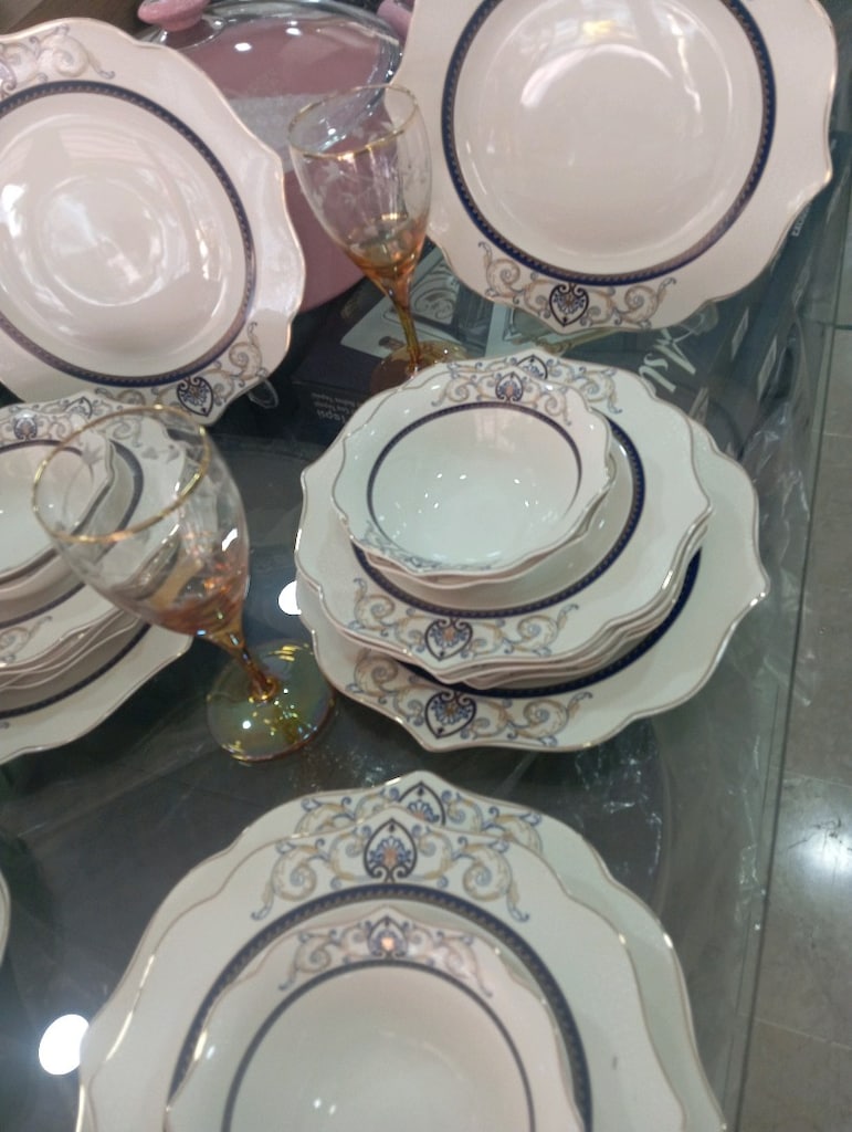 24 parça 6 kişilik yemek takımı - 3