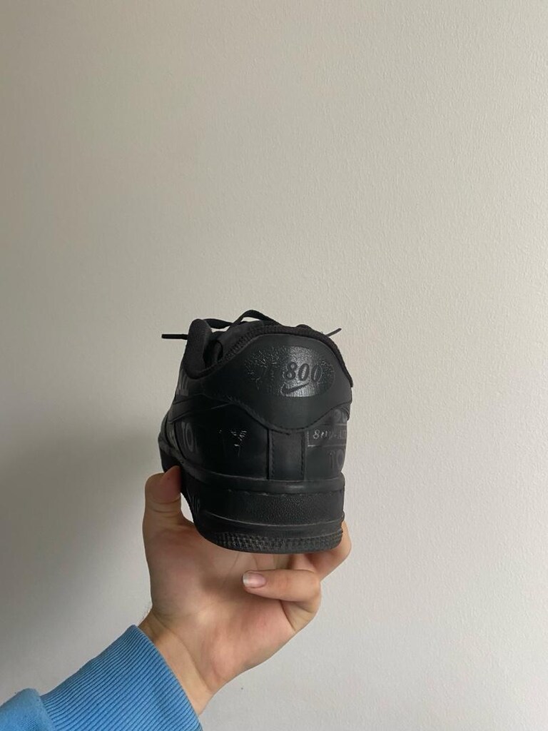 Nike Air Force 1 siyah - 3