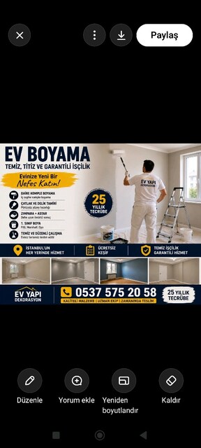 boyacı usta,ev boyama