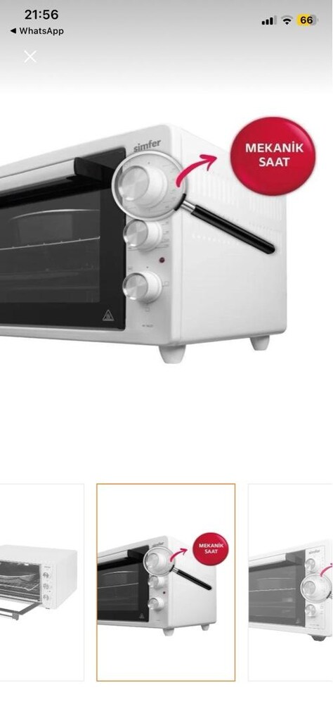 Simfer Fırın 45 Lt - 4