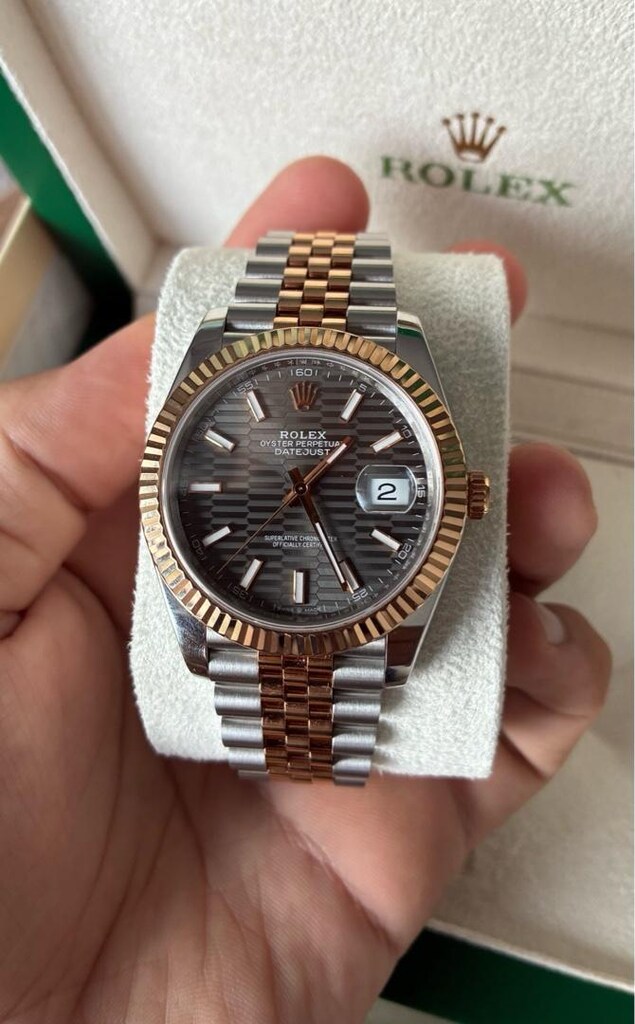 Rolex Datejust Two Tone Vsf Eta - 8