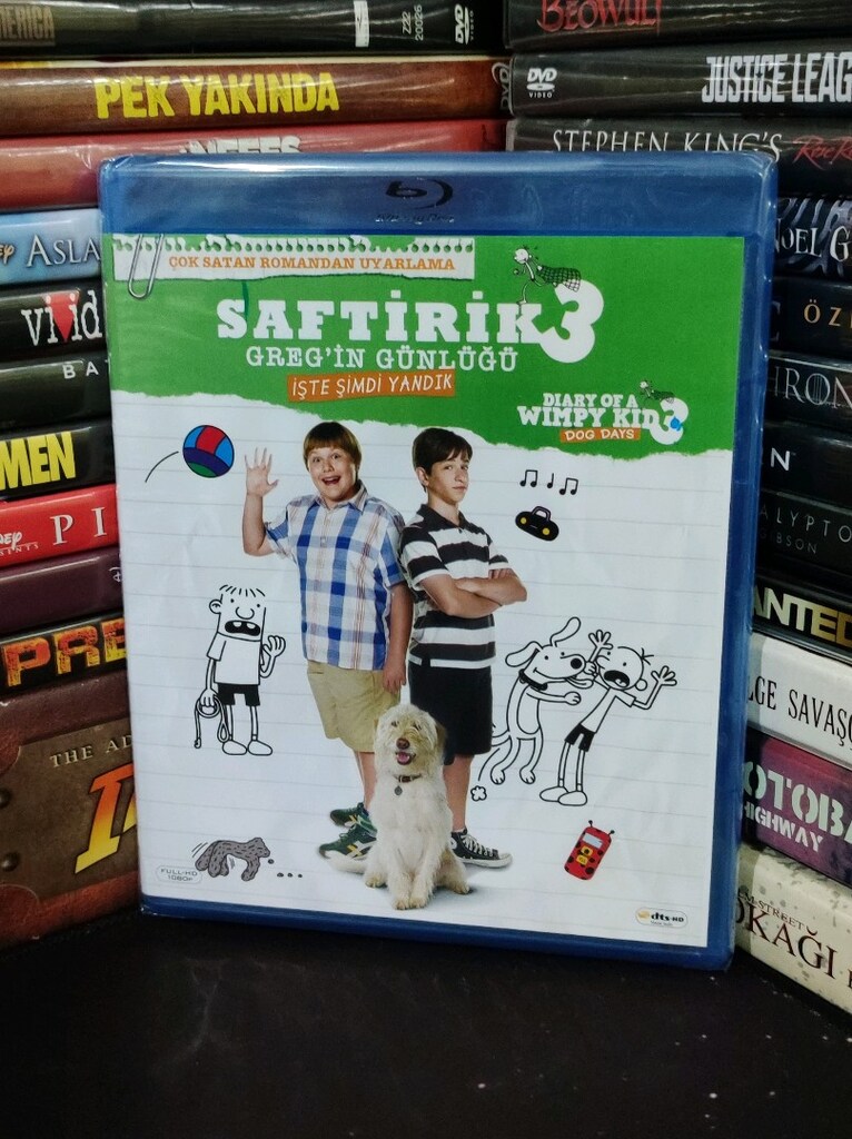 Saftirik 3 Greg'in Günlüğü Bluray Film