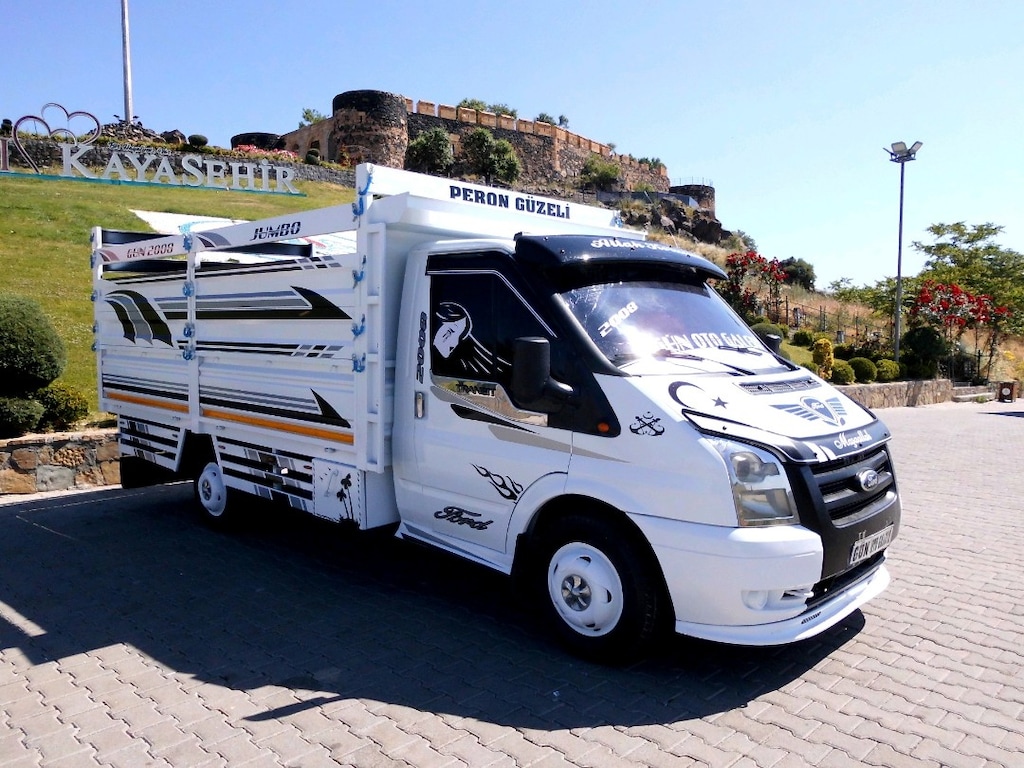 2008 FORD TRANSİT 350L TEK TEKER JUMBO KAMYONET RUHSATLI MASRAFSIZ - 16