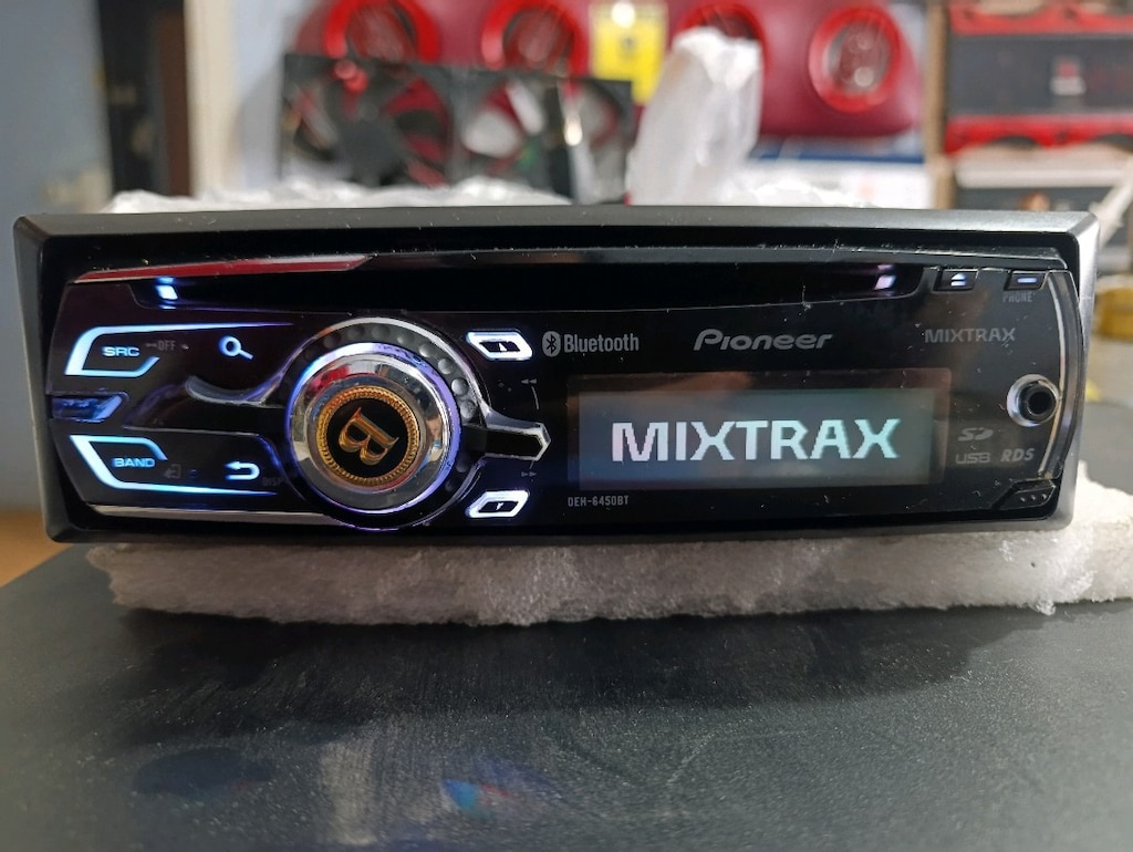 pioneer animasyonlu 6450bt 3 amfi cikisli kumandali prof cihaz - 2