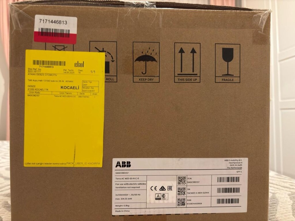 ABB Terra Wallbox (Kablolu) 22KW - 3