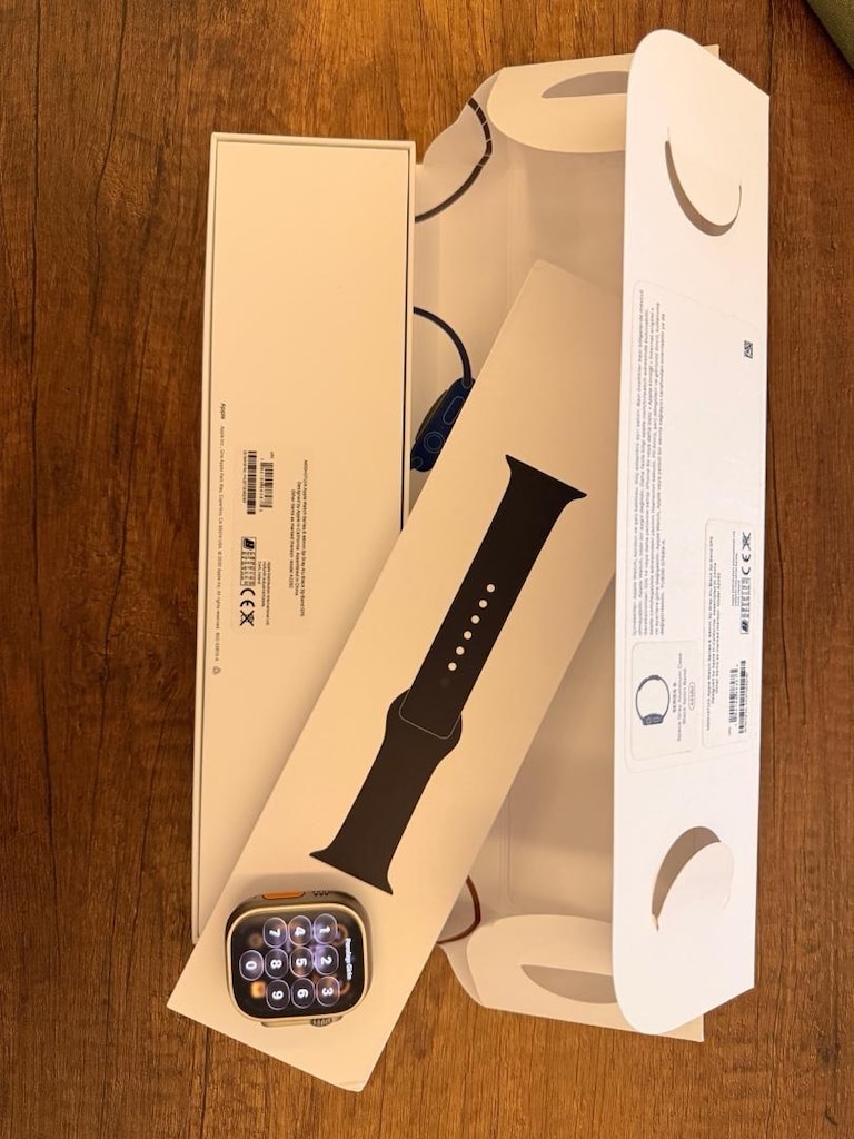 Apple Watch Ultra 2 – %97 Pil – Kutulu + Ekstra Kordonlar - 3