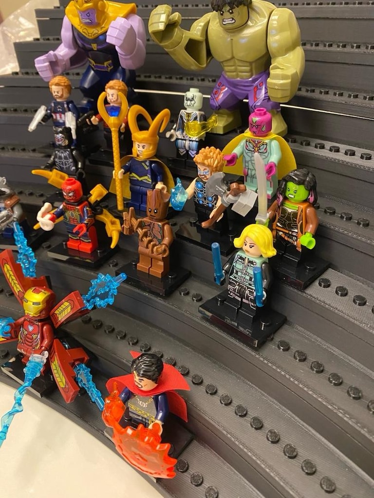 Lego Marvel Black Widow Minifigürü - 8