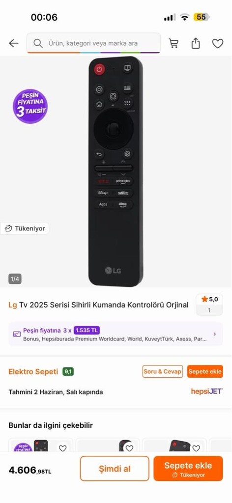 LG 2025 Orjinal Sihirli Kumanda - 4