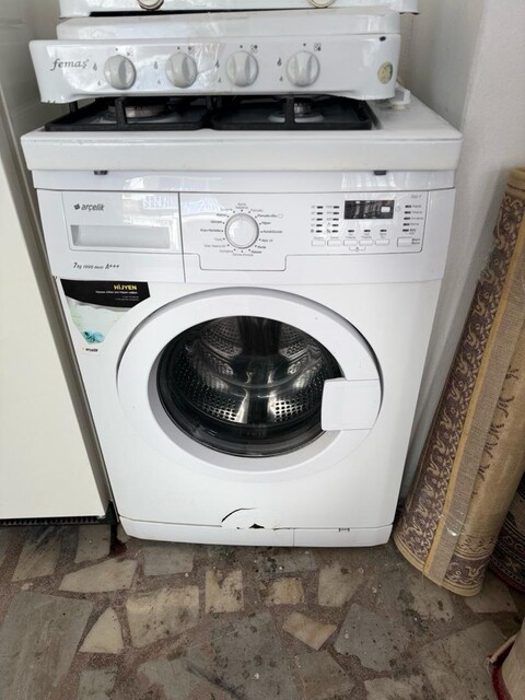 Arçelik 7 Kg 1000 Devir A+++ Çamaşır Makinesi Temiz Çalışır Durumda