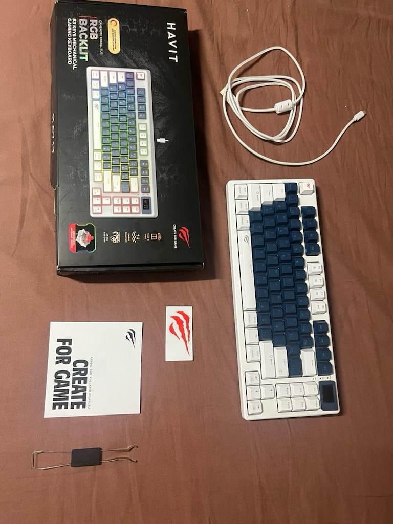 Havit Gamenote KB884L Red Switch Kablolu Mekanik Oyuncu Klavye - 4