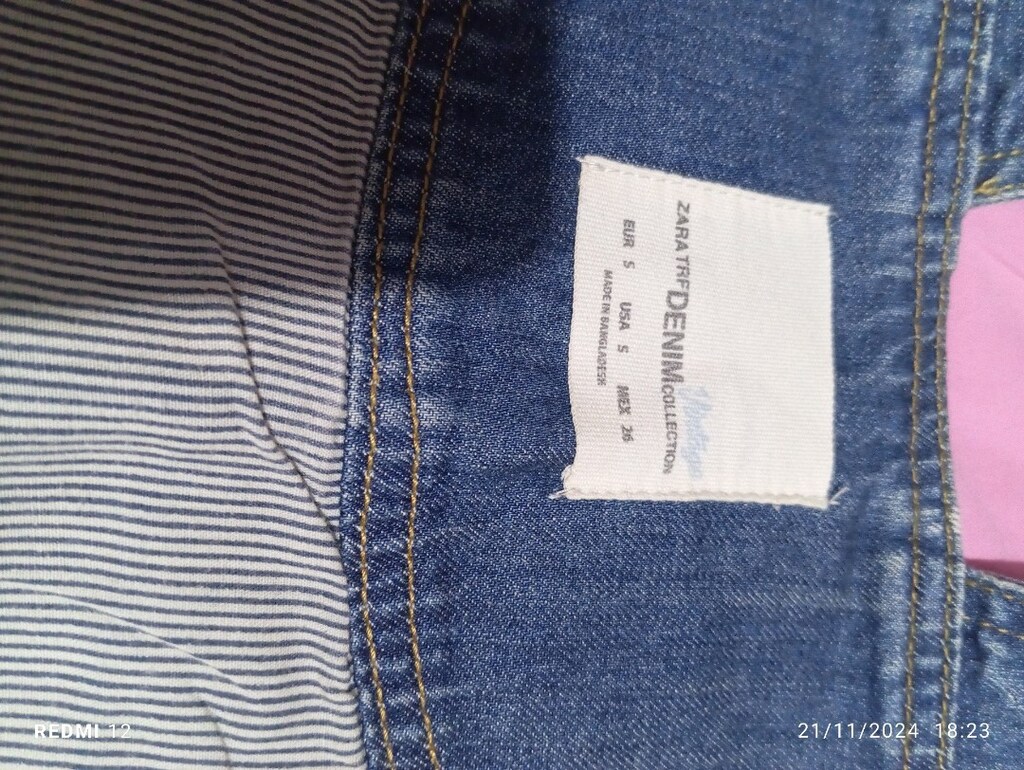 Hamilelik bahçıvan ve keten pantolon - 5