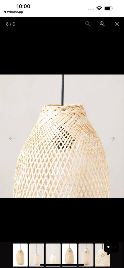 Mudo tasarım rattan avize - 9
